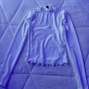 TURTLE NECK LONG SLEEVE TOP